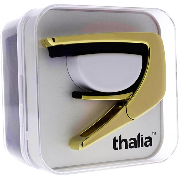 Thalia Exotic Series Gold Guitar Capo Santos Rosewood