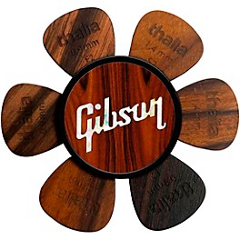 Thalia x Gibson Pick Puck Pick Holder Ebony Inked W/ Pearl Logo Thalia x Gibson Pick Puck Pick Holder Rosewood W Pearl Logo