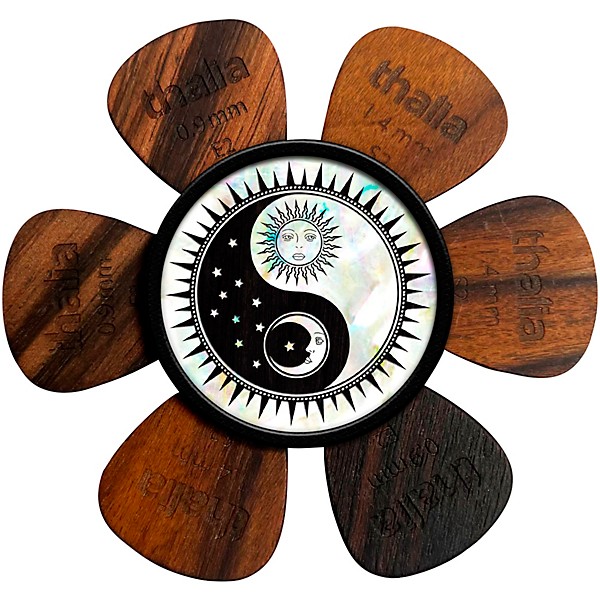 Thalia Pick Puck Pick Holder Yin Yang Night & Day Shell