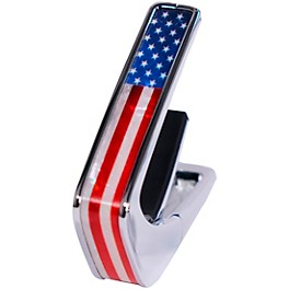 Thalia Deluxe Series Chrome Guitar Capo White Pearl Waves Thalia Deluxe Series Chrome Guitar Capo Stars & Stripes