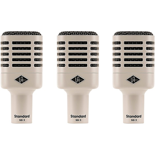 Universal Audio SD-3 Standard Dynamic (3-Pack) w/ Hemisphere Mic Modeling