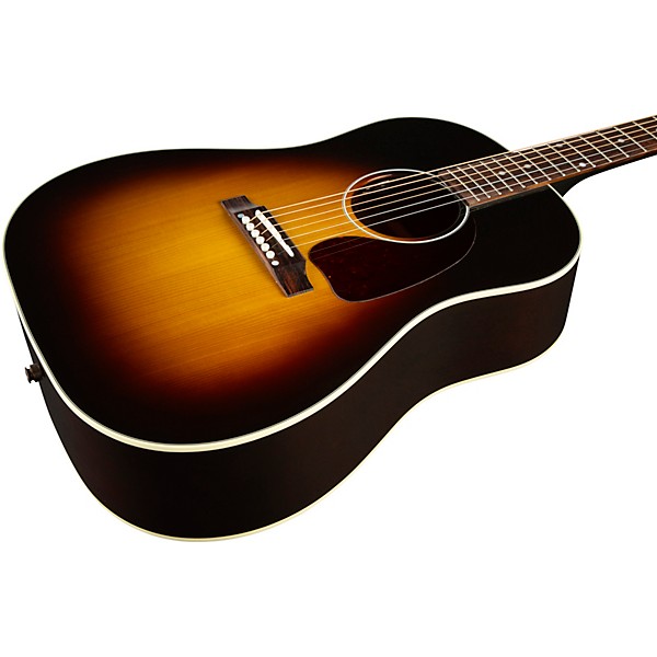 Gibson J-45 Standard Red Spruce Limited-Edition Acoustic-Electric Guitar Vintage Sunburst