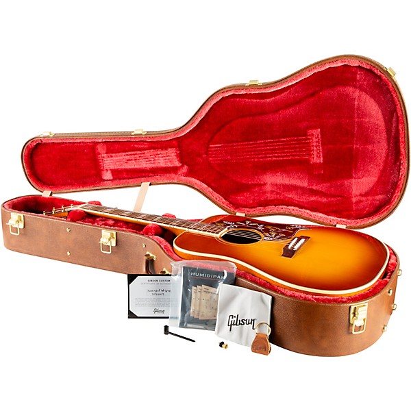 Gibson Hummingbird Original Red Spruce Limited-Edition Acoustic-Electric Guitar Heritage Cherry Sunburst