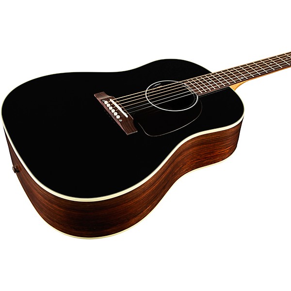 Gibson J-45 Standard Rosewood Limited-Edition Acoustic-Electric Guitar Blacktop