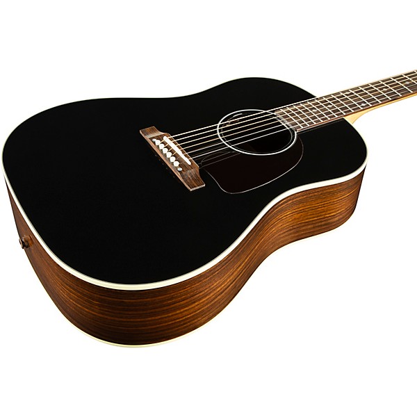 Gibson J-45 Standard Rosewood Limited-Edition Acoustic-Electric Guitar Blacktop