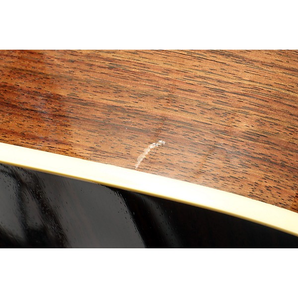 Open Box Gibson J-45 Standard Rosewood Limited-Edition Acoustic-Electric Guitar Level 3 Blacktop 197881488338