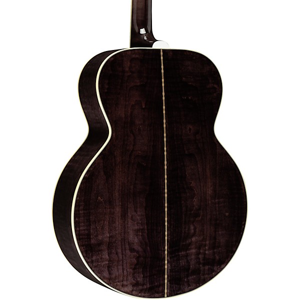 Gibson SJ-200 Standard 3A Flame Limited-Edition Acoustic-Electric Guitar Cobra Burst