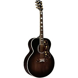 Gibson SJ-200 Standard 3A Flame Limited-Edition Acoustic-Electric Guitar Cobra Burst