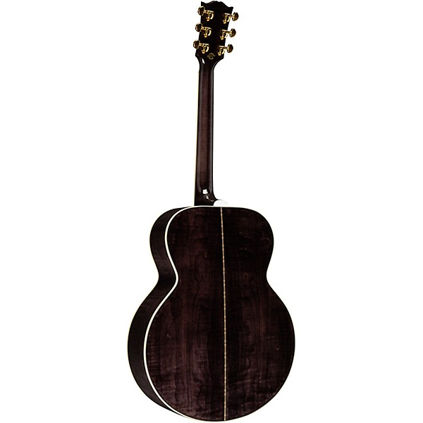 Gibson SJ-200 Standard 3A Flame Limited-Edition Acoustic-Electric Guitar Cobra Burst