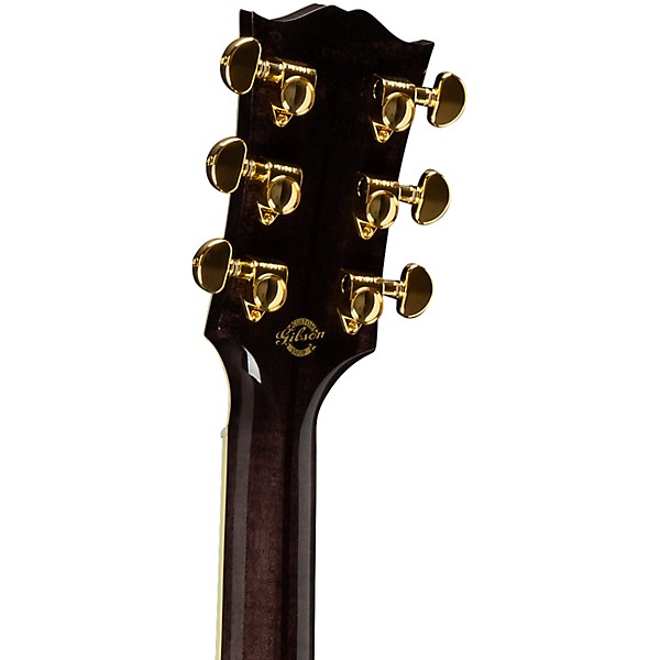 Gibson SJ-200 Standard 3A Flame Limited-Edition Acoustic-Electric Guitar Cobra Burst