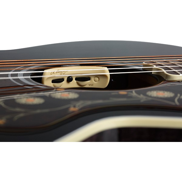 Gibson SJ-200 Standard 3A Flame Limited-Edition Acoustic-Electric Guitar Cobra Burst