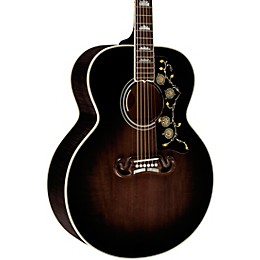 Gibson SJ-200 Standard 5A Flame Limited-Edition Acoustic-Electric Guitar Cobra Burst