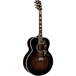 Gibson SJ-200 Standard 5A Flame Limited-Edition Acoustic-Electric Guitar Cobra Burst