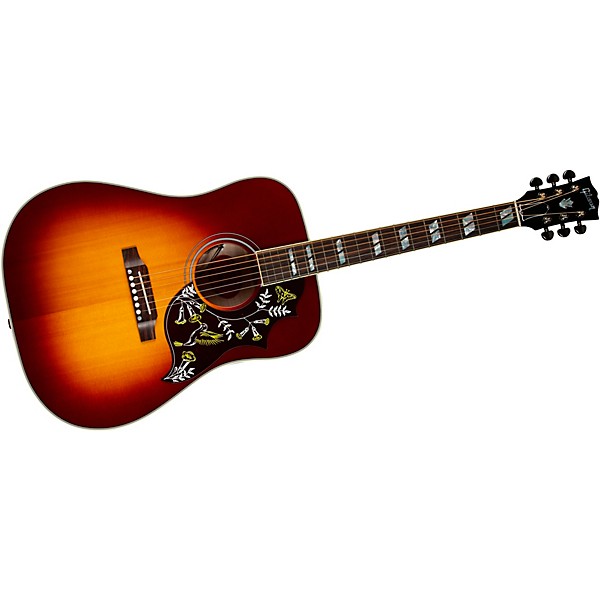 Gibson Hummingbird Standard 5A Flame Limited-Edition Acoustic-Electric Guitar Autumn Burst