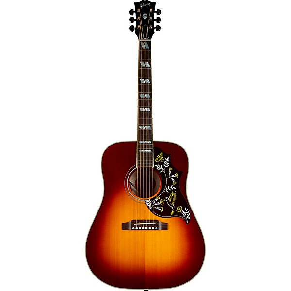 Gibson Hummingbird Standard 5A Flame Limited-Edition Acoustic-Electric Guitar Autumn Burst