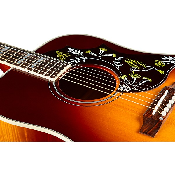 Gibson Hummingbird Standard 5A Flame Limited-Edition Acoustic-Electric Guitar Autumn Burst