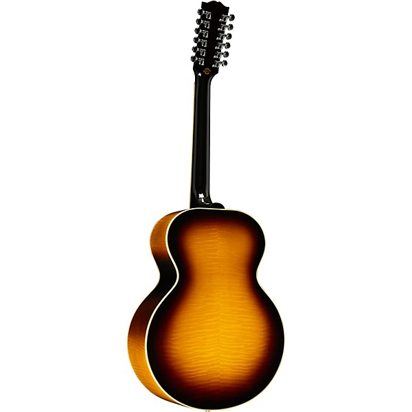 Gibson J-185 12-String Limited-Edition Acoustic-Electric Guitar Vintage Sunburst