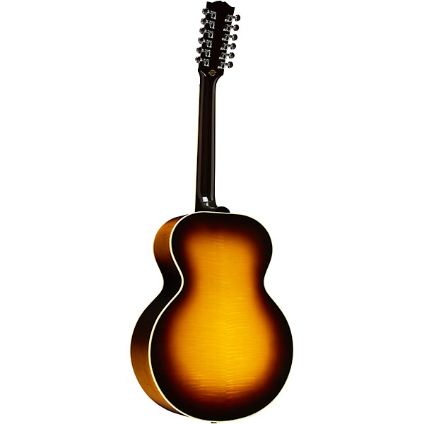 Gibson J-185 12-String Limited-Edition Acoustic-Electric Guitar Vintage Sunburst