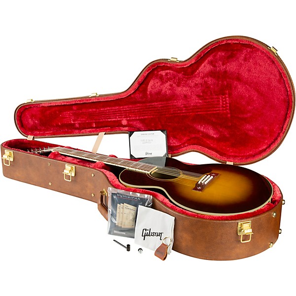 Gibson J-185 12-String Limited-Edition Acoustic-Electric Guitar Vintage Sunburst