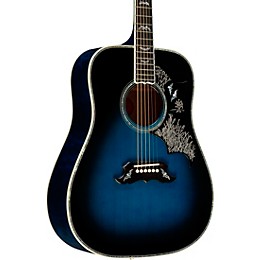 Gibson Bats in Flight Limited-Edition Acoustic-Electric Guitar Midnight Edge Burst