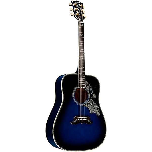 Gibson Bats in Flight Limited-Edition Acoustic-Electric Guitar Midnight Edge Burst