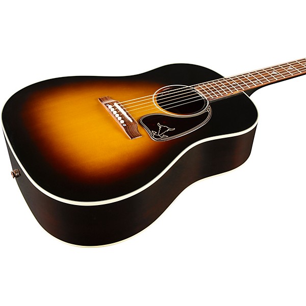 Gibson 50's J-45 Original Bison Limited-Edition Acoustic-Electric Guitar Vintage Sunburst