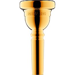 Laskey Classic Series Large Shank Trombone Mouthpiece in... Laskey Classic Series Large Shank Trombone Mouthpiece in Gold 59D