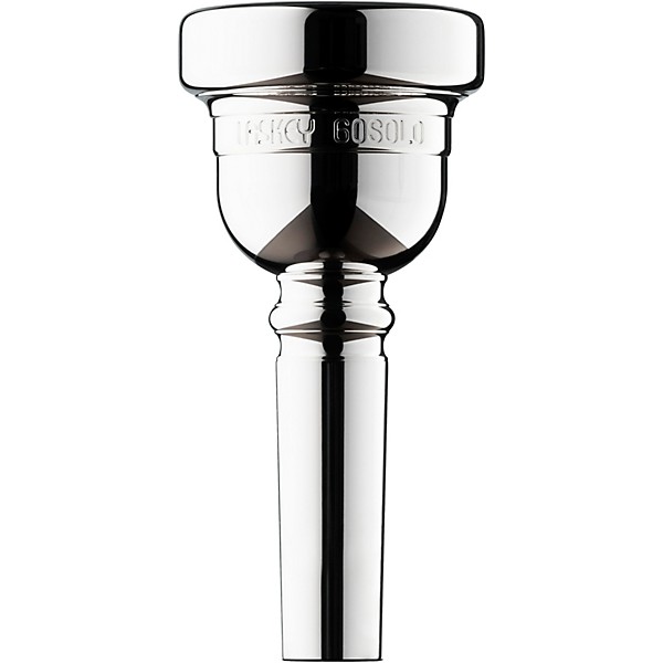 Laskey Alessi Solo Signature Series Large Shank Trombone Mouthpiece in Silver 60