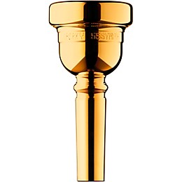 Laskey Alessi Symphony Signature Series Large Shank Trombone Mouthpiece in Gold 55
