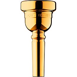 Laskey Alessi Symphony Signature Series Large Shank Trombone Mouthpiece in Gold 60