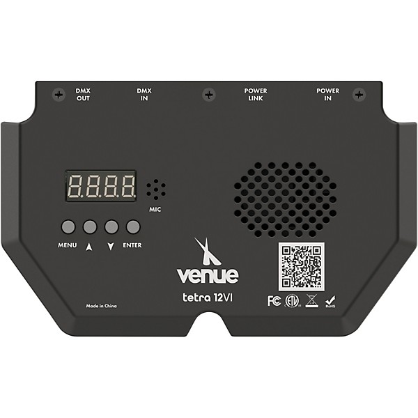 Venue Tetra 12 VI RGBA Wash Light Built-In WL DMX