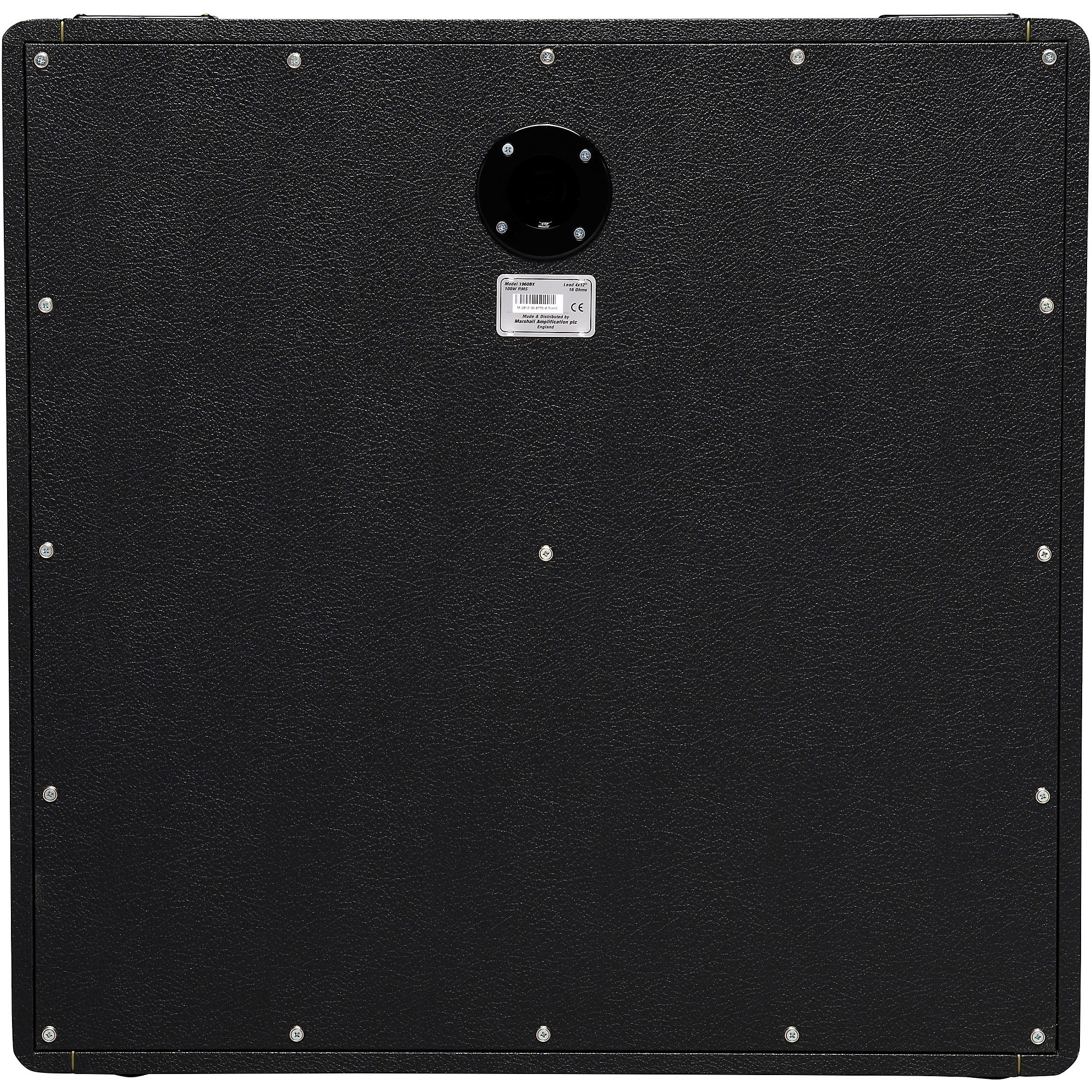 Marshall 1960BX 100W 4x12 Straight Guitar Speaker Cabinet Black