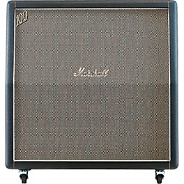 Marshall 1960AHW 120W 4x12 Handwired Angled Guitar Speaker Cabinet Black