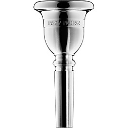 Laskey Protege Series American Shank Tuba Mouthpiece in Silver