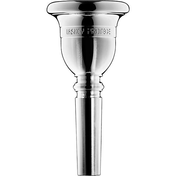 Laskey Protege Series European Shank Tuba Mouthpiece in Silver