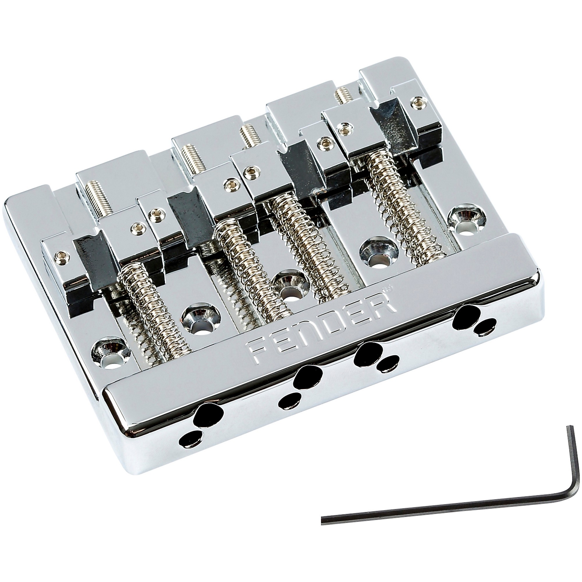 A SCENE ×HIMAA Fender® HiMass™ 4-String Bass Bridge Assembly With Zinc Saddles