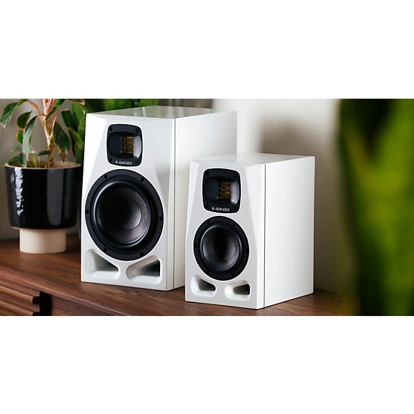 ADAM Audio A4V 4" 2-Way Powered Studio Monitor (Pair) - Limited White