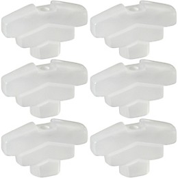 GROVER Pearloid 3-Step Buttons 6-Pack