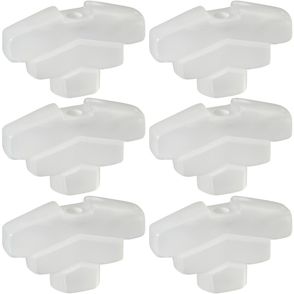 GROVER Pearloid 3-Step Buttons 6-Pack