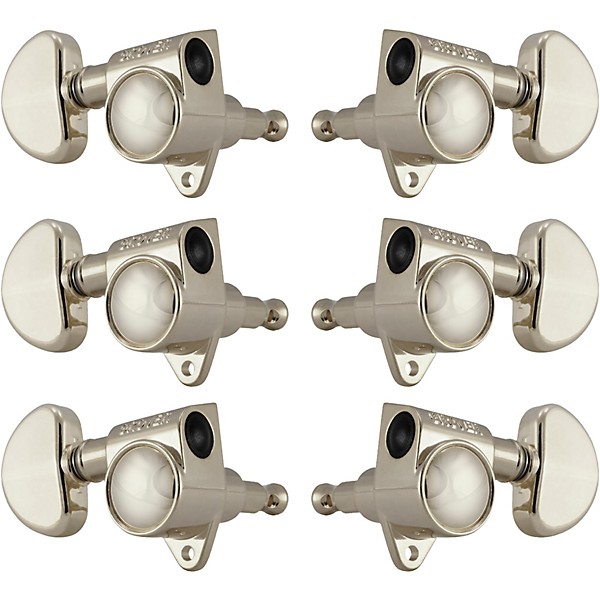 GROVER Rotomatics 102 Series Standard Button Tuning Machines Nickel