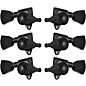 GROVER Rotomatics 102 Series Keystone Button Tuning Machines Black Chrome thumbnail