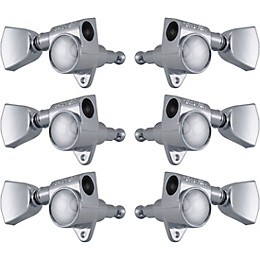 GROVER Rotomatics 102 Series Keystone Button Tuning Machines Chrome