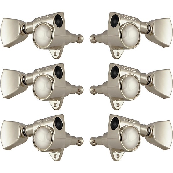 GROVER Rotomatics 102 Series Keystone Button Tuning Machines Nickel