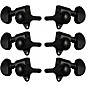 GROVER Locking Rotomatics 106 Series Tuning Machines Black Chrome thumbnail
