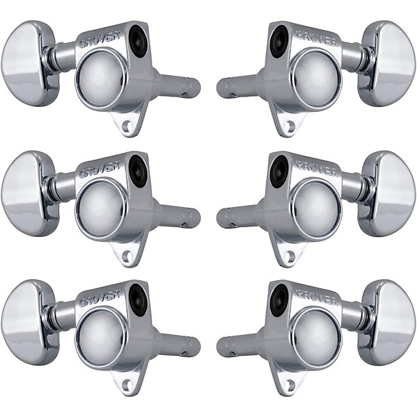 GROVER Locking Rotomatics 106 Series Tuning Machines Chrome