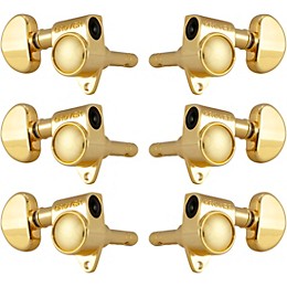 GROVER Locking Rotomatics 106 Series Tuning Machines Gold