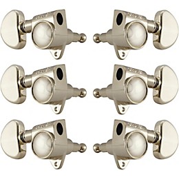 GROVER Rotomatics With 18:1 Gear Ratio 102-18 Series Standard Button Tuning Machines Nickel