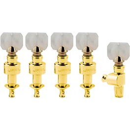 GROVER Planetary Square Pearloid Button Tuning Pegs Nickel GROVER Planetary Square Pearloid Button Tuning Pegs Gold