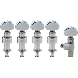 GROVER Planetary Metal Button Tuning Pegs Chrome