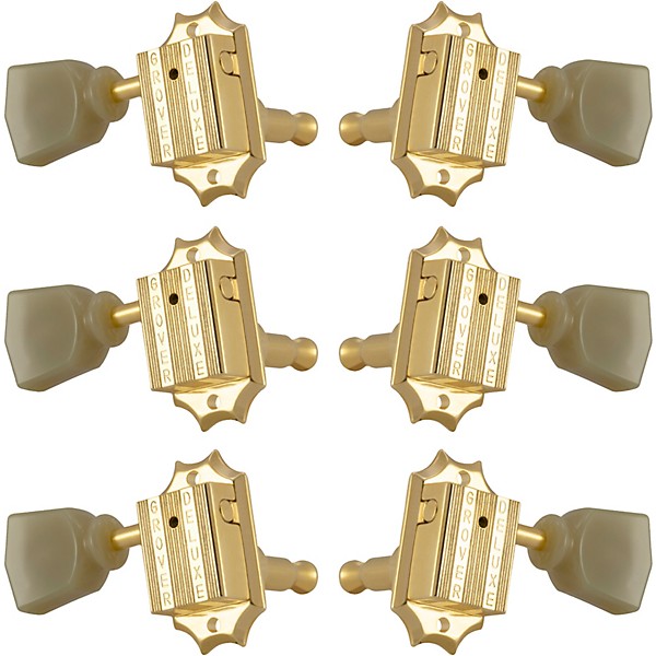 GROVER Deluxe 135 Series Tuning Machines Gold